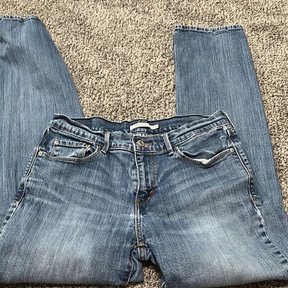 Levi’s 505 Straight Blue Jeans - 8 - Picture 3 of 4